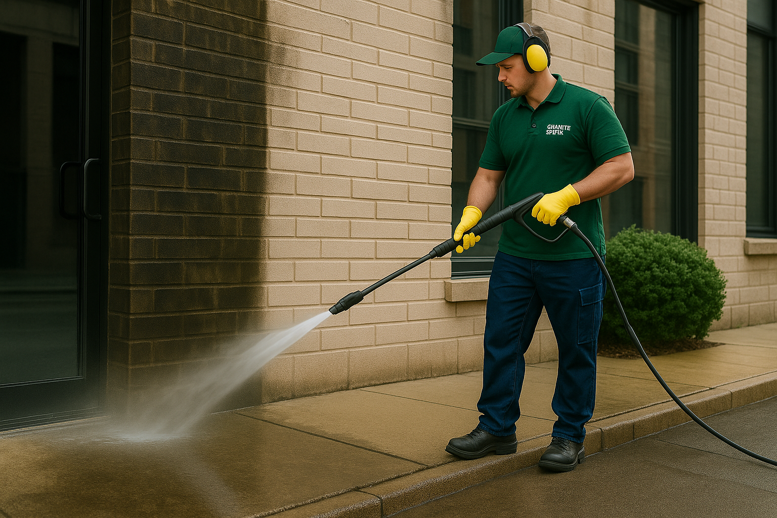 exterior pressure washing